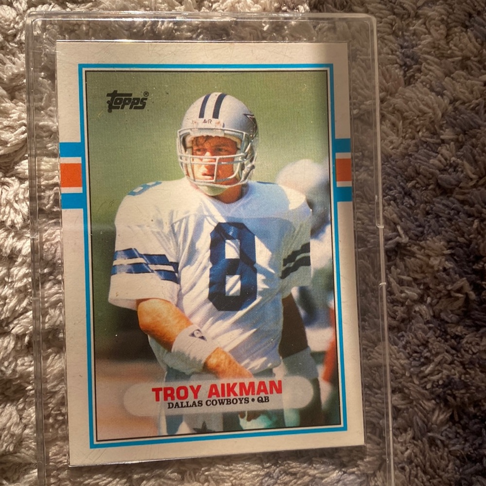 Troy Aikman Dallas Cowboy QB #70T